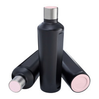 hellmagenta, schwarz, silber