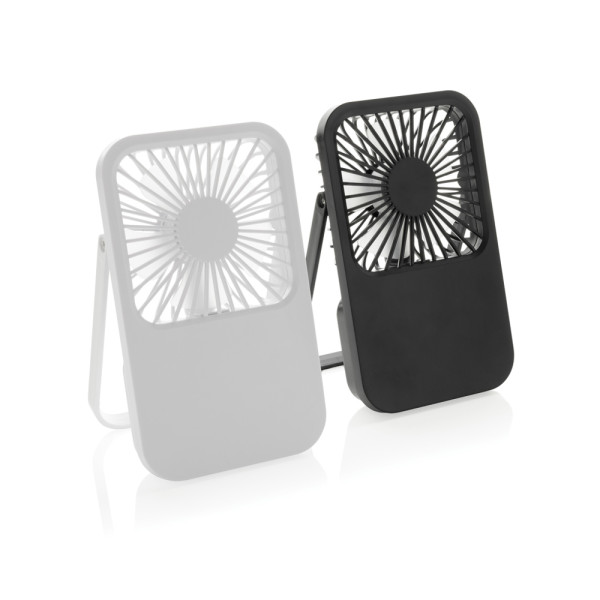 Aervina wiederaufladbarer Tischventilator aus RCS rec. ABS