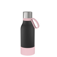 hellmagenta, rose, schwarz, silber