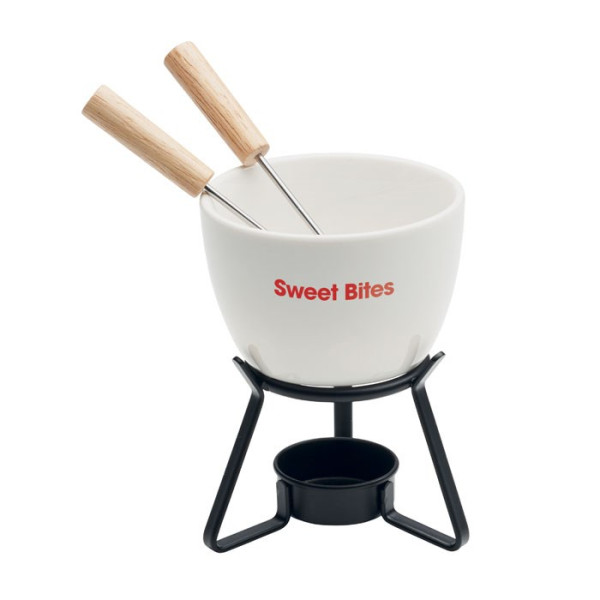 KASE - Keramik-Fondue-Set 240 ml